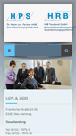 Mobile Screenshot of hps-hrb.de